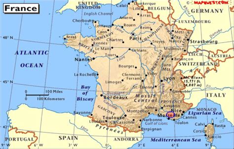Mapa De Francia