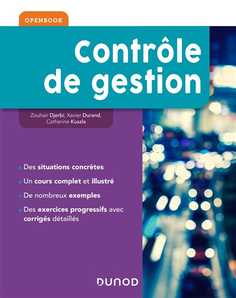 Dcg 11 Controle De Gestion Corrigé Dunod
