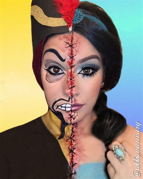 This Artist Frankensteins Herself Into Disney Princesses And Villains