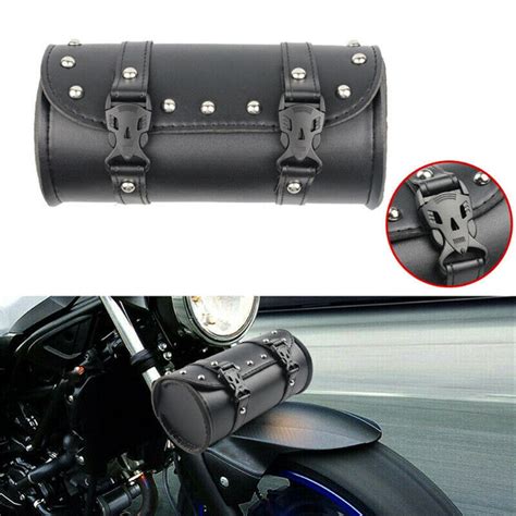 Motorcycle Front Fork Tool Bag Saddlebag Storage Pouch Luggage