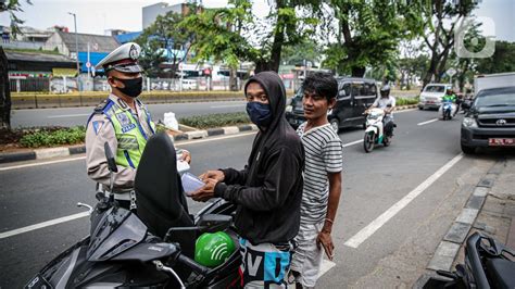FOTO Operasi Patuh Jaya Sasar Pelanggar Aturan Lalu Lintas Foto