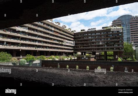 The Barbican Estate London Uk The Iconic Brutalist 1970s