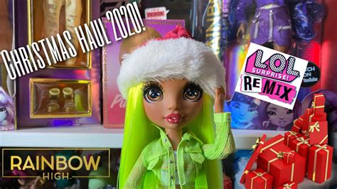 What I Got For Christmas 2020 Doll Haul Rainbow High Lol Surprise