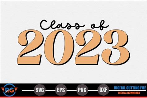 Class Of 2023 Senior 2023 Retro Svg Graphic By Robi Graphics