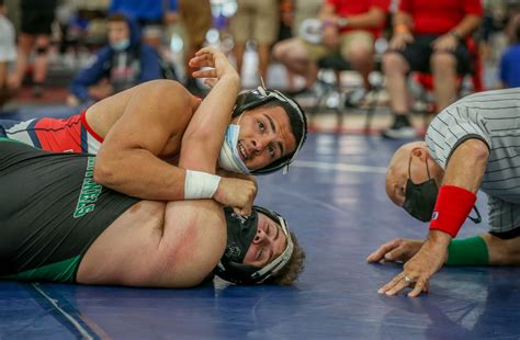 High School Wrestling State Championships Hendrickens Nick Fine And Mt Hopes Grifka Each