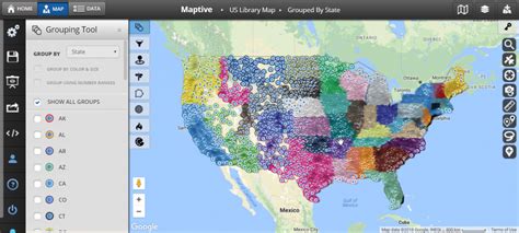 Create Custom Maps For Presentations Maptive Make A Printable Map