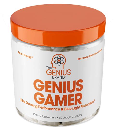 Genius Gamer Elite Gaming Nootropic Focus And Brain Booster