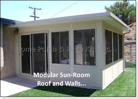 Modular Sunrooms Four Season Diy Sunroom Kits Insulated Deck