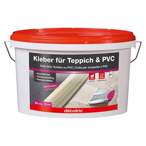 Herzlich willkommen hier bei uns. Decotric PVC- & Teppich-Kleber (5 kg, Gebrauchsfertig ...