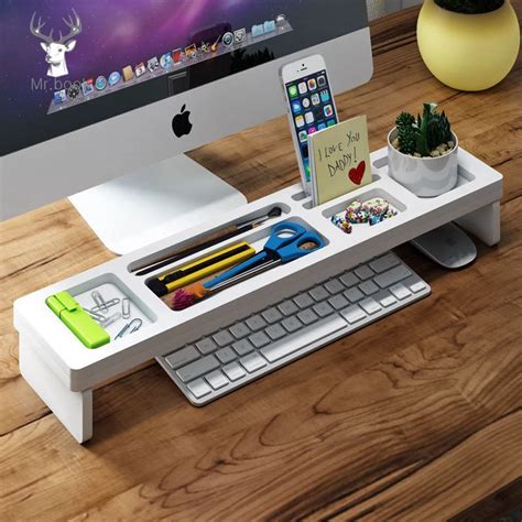 Desk Organizer Stationery Pen Holder Home Office Keyboard Cover Desktop Storage Racks Office