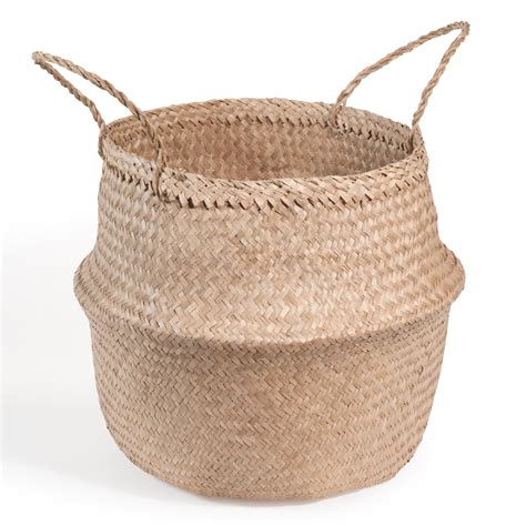 Affiche grand format xl : Déco facile et pas chère: une plante dans un panier - Déconome