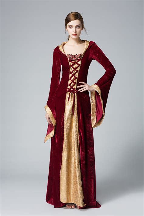 Festa De Halloween Cosplay Adulto Vestido Medieval Medieval Rainha