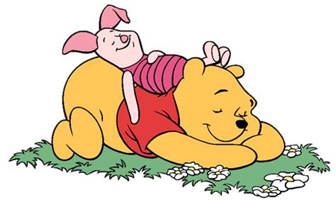 Pooh And Piglet Are Sleeping Winnie The Pooh Classic Cute Winnie The