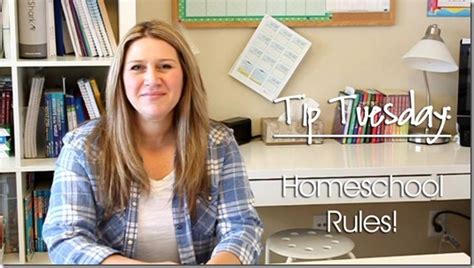 Tip Tuesday Creating Rules For Your Homeschool Confessions Of A