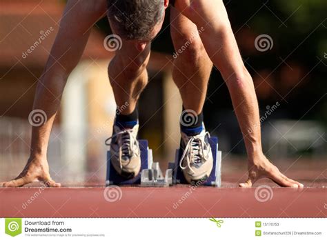 Sprint start stock image. Image of detail, ready, contest - 15170753