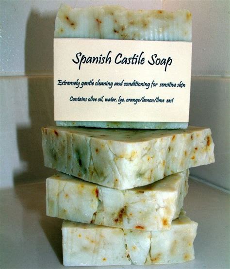 Spanish Castile Handcrafted Soap All Natural By Lanmomoriginals 450