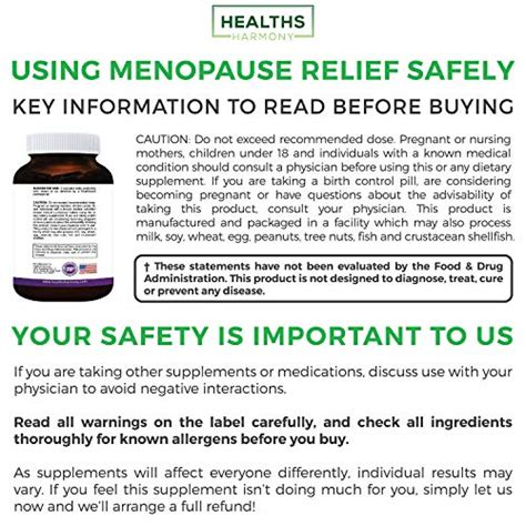 best menopause relief non gmo helps reduce menopausal and perimenopause symptoms hot flashes