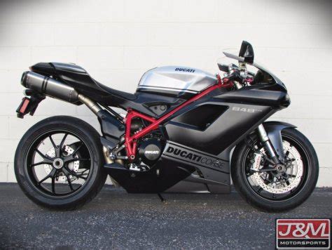 It was announced on november 6, 2007 for the 2008 model year, replacing the 749, although the 848 model name was already listed on the compatible parts table for the 1098 fuel tank, giving away the. 2013 Ducati 848 Evo Corse SE For Sale • J&M Motorsports