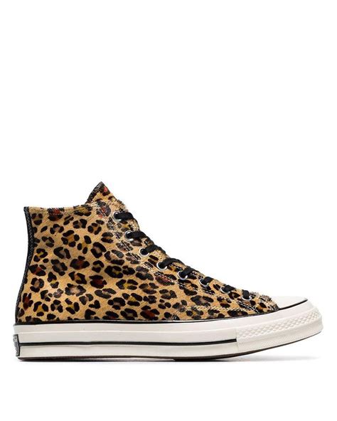 Converse Leopard Print Chuck Taylor 70s High Top Sneakers For Men Lyst