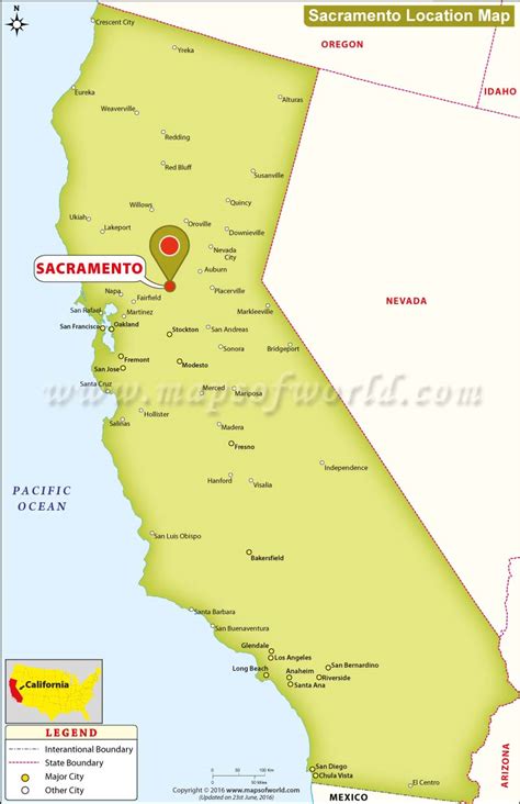 Die bundesstaaten der usa sind durchaus sehr verschieden und unterschiedlicher, als man hierzulande vielleicht annimmt. Where is Sacramento Located in California, USA