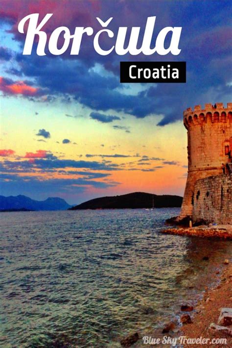 soaking up the croatian sun in korčula travel croatia holiday korcula croatia