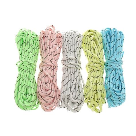 «braided cable vs paracord cable gamers, pasti klean sering dengar kabel paracord kan? 5M 9 Strand Luminous Glow In The Dark 550 Parachute Cord Cable Braided Rope Outdoor YS BUY-in ...