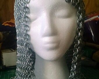Chainmail Coif Etsy