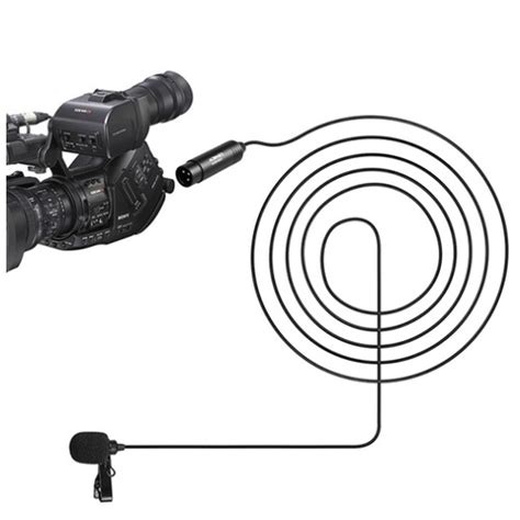 Comica Xlr 48v Phantom Power Omnidirctional Lavalier Microphone