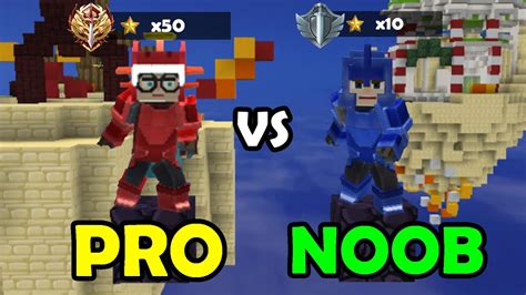 Noob Vs Pro Players In Blockman Go Adventures Youtube