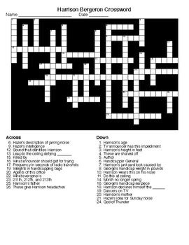 Which statement best expresses the theme of harrison bergeron? Harrison Bergeron Crossword and Word Search with KEYS by Lonnie Jones Taylor