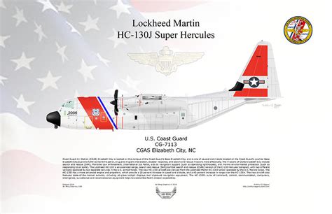 Lockheed Martin Hc 130j Super Hercules Flag Background Digital Art By