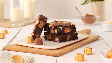 Rolo® Caramel Brownies Recipe Hersheyland