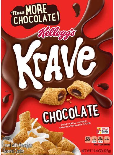 kellogg s krave chocolate cereals 11 4oz all day supermarket