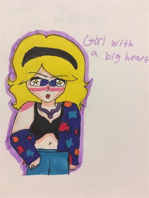 Girl With A Big Heart 2 Art 👌 Albertsstuff Amino