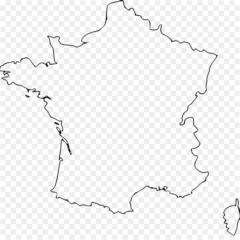 France Map Outline Png