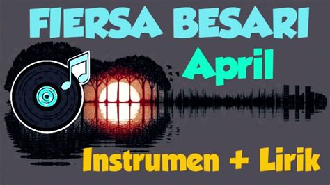 May 13, 2019 · genre pop akustik menjadi ciri khas dengan petikan gitar yang tajam. Fiersa Besari - April (LIRIK VIDEO) Instrumen gitar ...