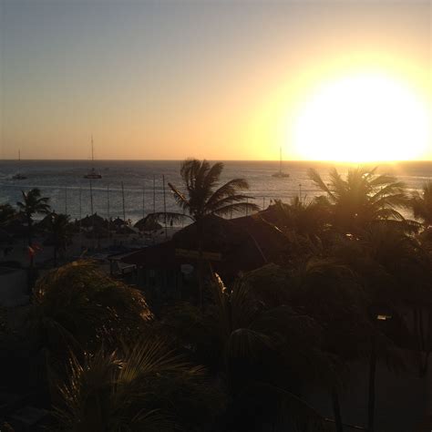 Atardecer En Aruba Celestial Sunset Outdoor
