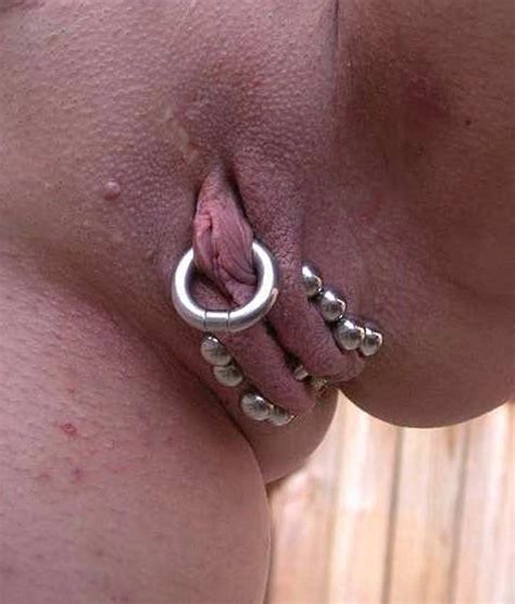 Pussy And Clitoris Piercing