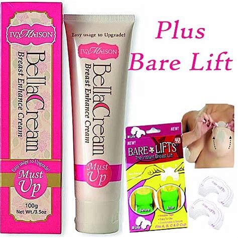 bella must up powerful herbal extracts breast enlargement and firming cream plus free instant