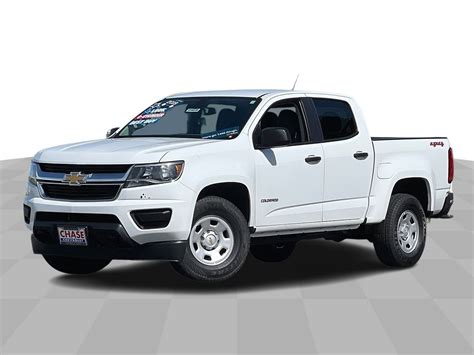 Certified Pre Owned 2018 Chevrolet Colorado Wt Crew Cab In Stockton