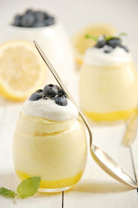 Lemon Curd Mousse | Rezept (mit Bildern) | Zitronen desserts, Einfacher ...