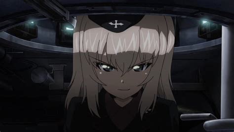 Erika In Tank Girls Und Panzer Anime Cool Smile Erika Tank HD