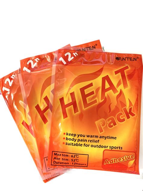 Bulk Heat Pack Box Of 24 Medical Solution