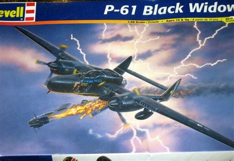Northrup P Black Widow Model Kit Up For Your Consideration Is A