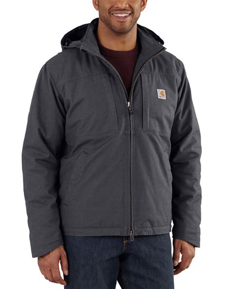 Mens Carhartt Full Swing Loose Fit Quick Duck Insulated Jacket