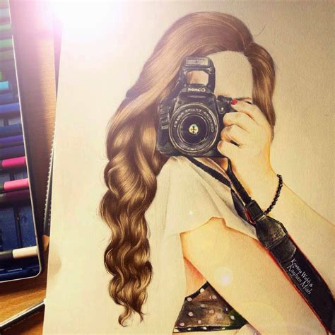 Amazing Hair Drawings By Debby Arts And Kristina Webb