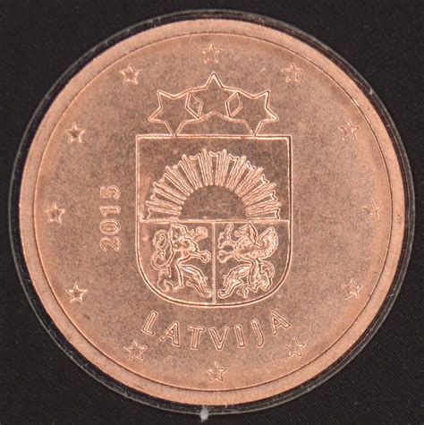 Latvia 2 Cent Coin 2015 Euro Coinstv The Online Eurocoins Catalogue