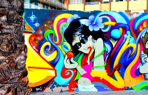 Banco De Imagens Explorar Cor Contraste Grafite Arte De Rua