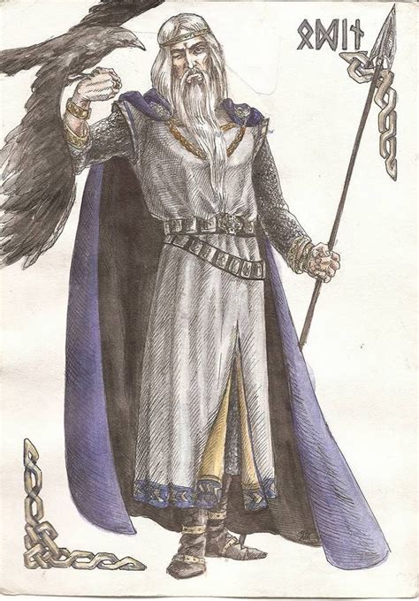 Rune Viking Viking Art Viking Religion Odin Allfather Odin Norse