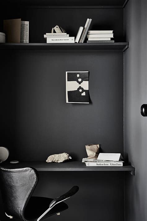 10 Black Painted Walls To Inspire You My Paradissi